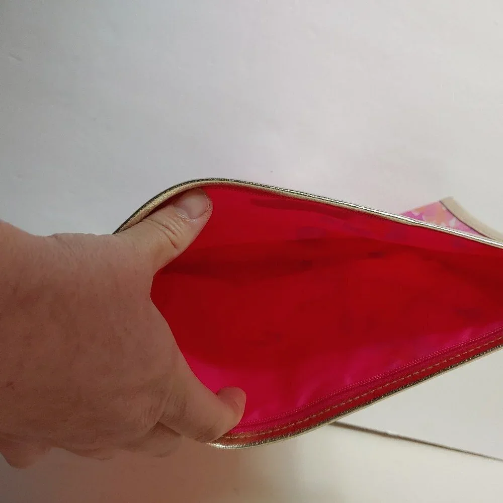 Lilly‎ Pulitzer for Estee Lauder Pink Floral Bag